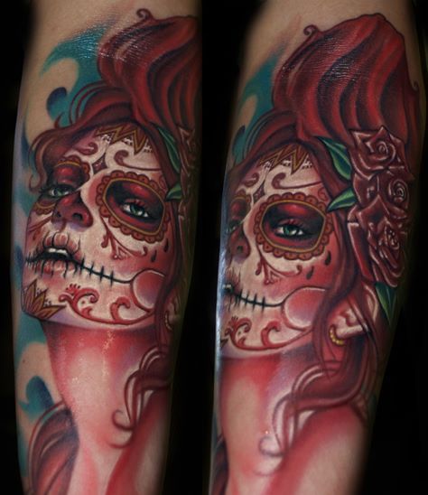 tatouage femme mexicaine