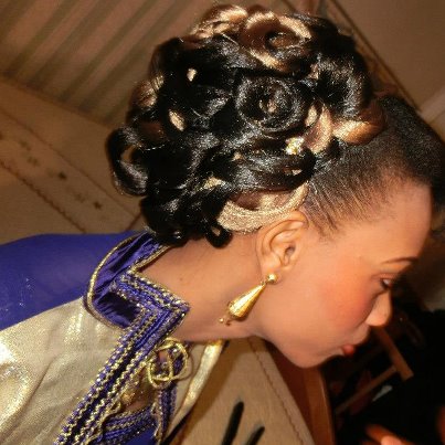 coiffure tresse africaine pour mariage