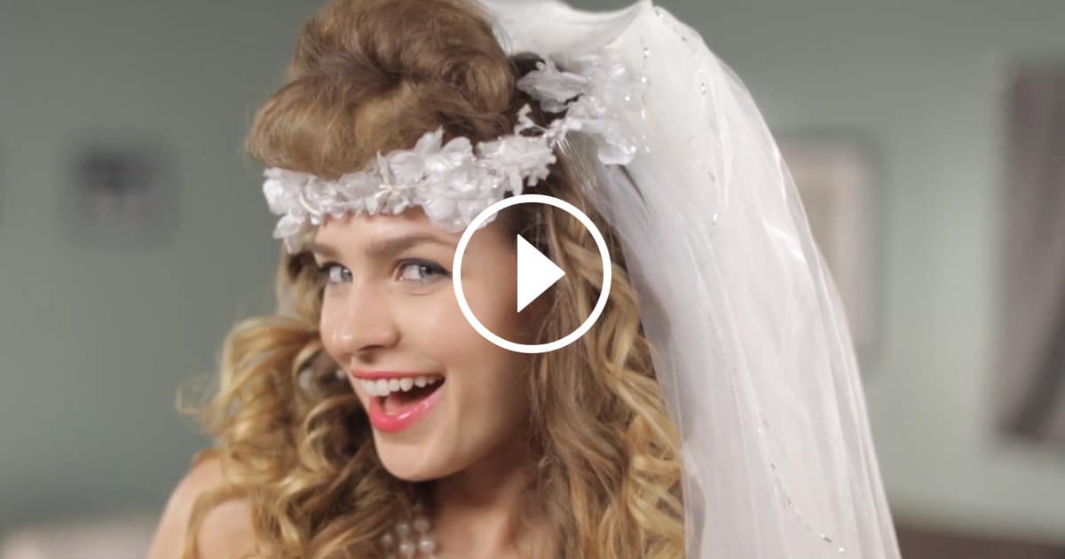 video de coiffure de mariage