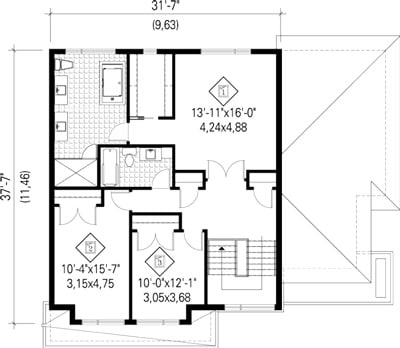 plan architectural maison