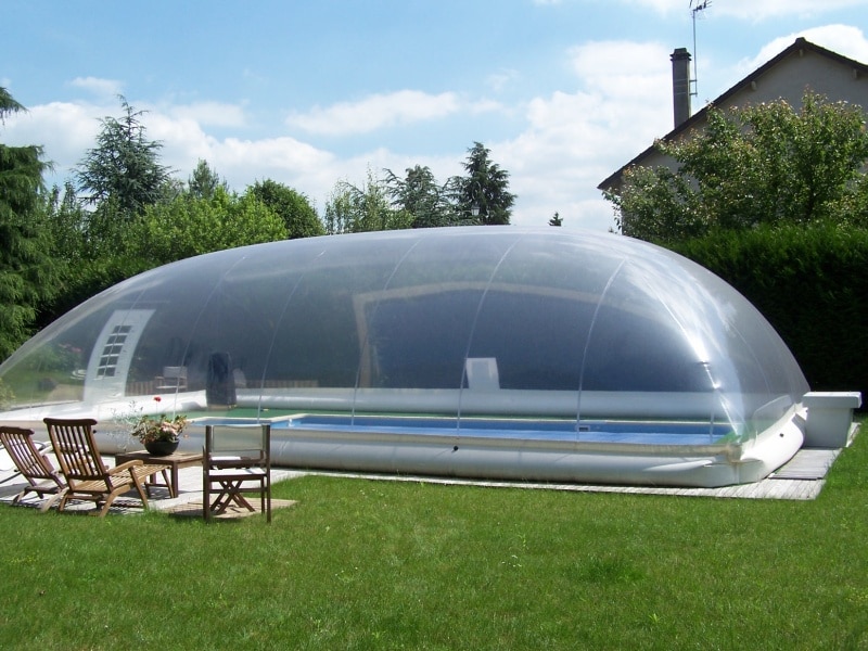 dome gonflable piscine