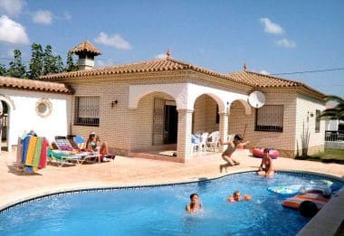 location villa avec piscine privée en espagne