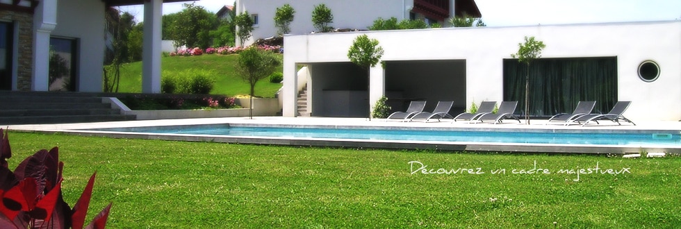 location villa biarritz avec piscine