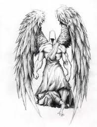 tatouage ange gardien pour homme