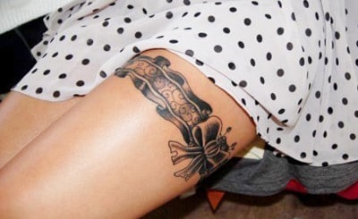 tatouage jambe femme