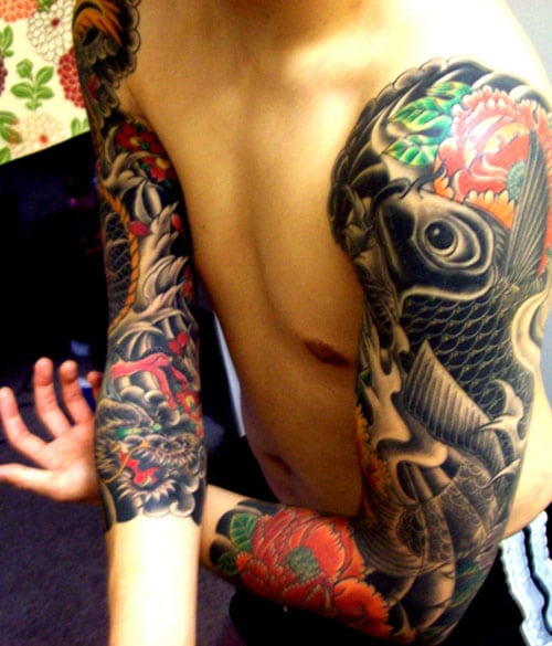 tatouage japonais homme