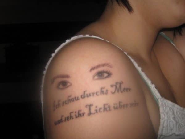 tatouage phrase maman