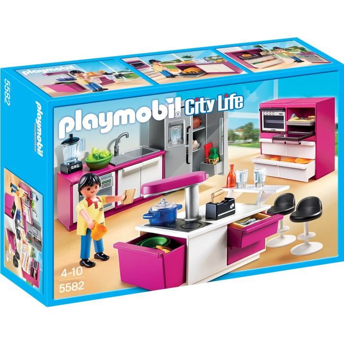 playmobil cuisine moderne