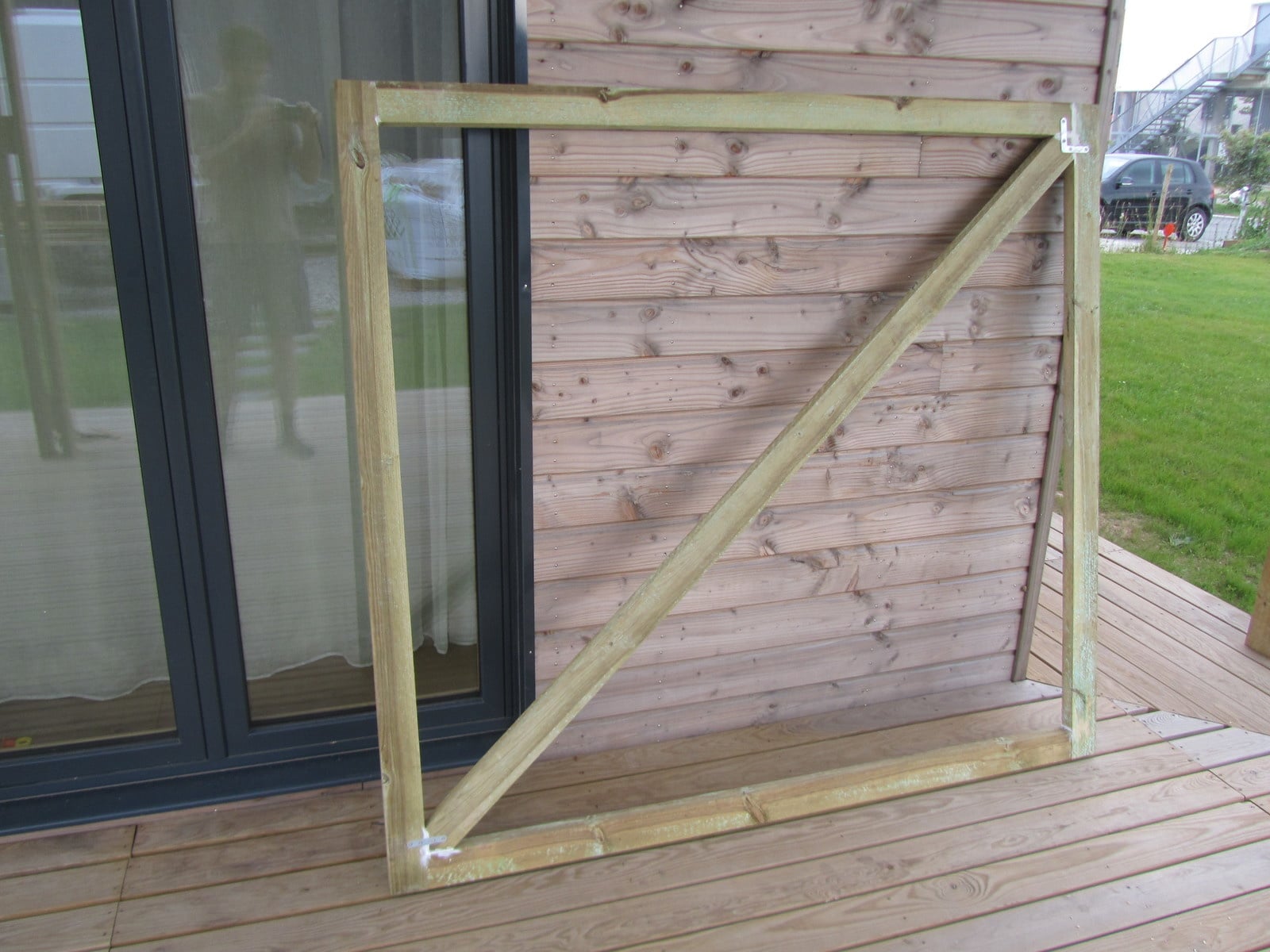fabriquer un portail en bois