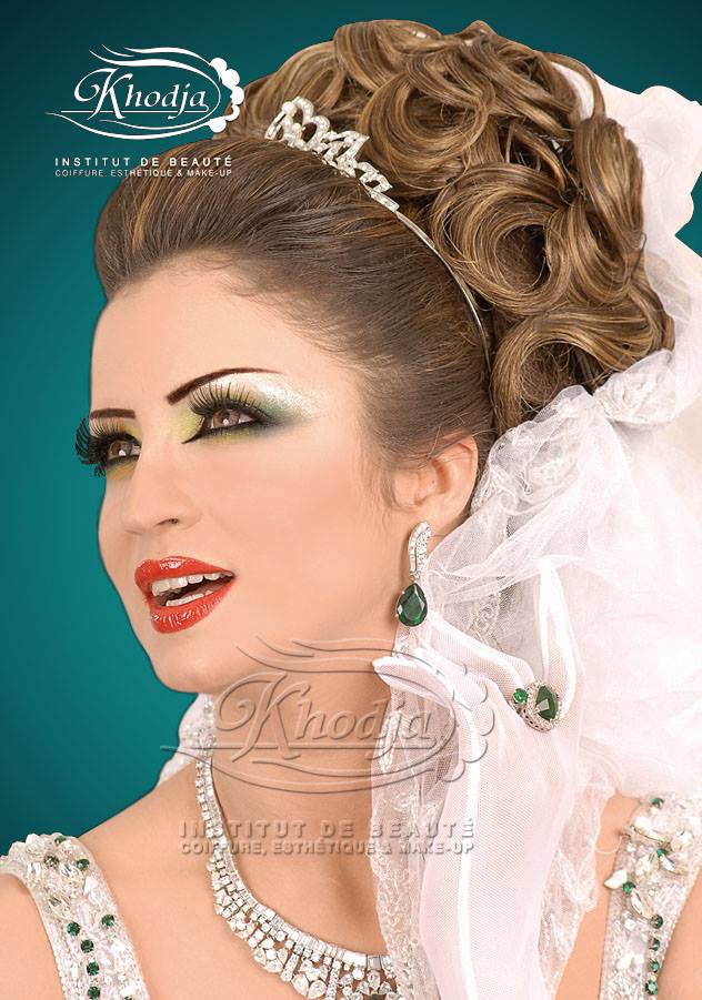 coiffure mariage algerien