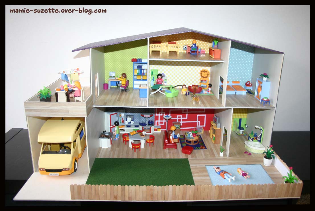 construire une maison playmobil