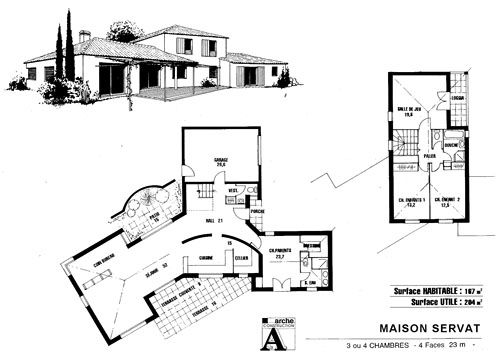 plan architecture maison pdf