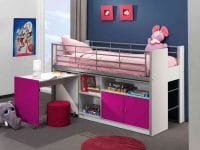 lit enfant mezzanine avec bureau
